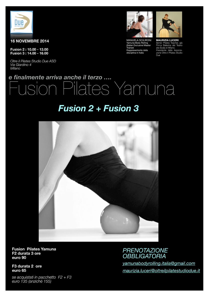locandina Fusion Pilate Yamuna 16 nov_14